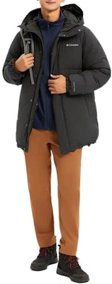 哥伦比亚黑色连帽羽绒服 - 城市户外保暖休闲服饰. WE7624-010 Purchase 哥伦比亚黑色连帽羽绒服 - 城市户外保暖休闲服饰. WE7624-010