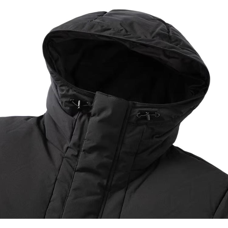 Details for 哥伦比亚黑色连帽羽绒服 - 城市户外保暖休闲服饰. WE7624-010