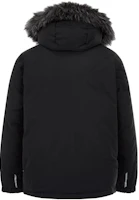 Lookbook 哥倫比亞黑色保暖可拆帽羽絨外套,多功能口袋設計 YM3385-010