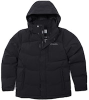 Columbia Black Logo Printed Windproof Insulated Down Jacket Urban Series XE4306-010 Columbia Black Logo Printed Windproof Insulated Down Jacket Urban Series XE4306-010