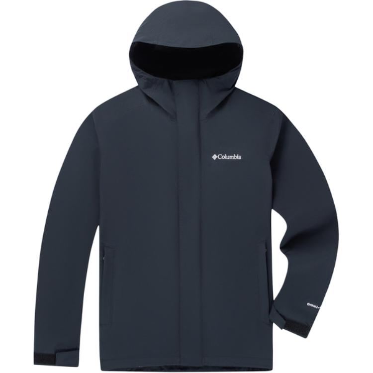 Columbia  Black Omni-Heat Waterproof Hooded Down Jacket with Reflective Warmth. XE5798-010