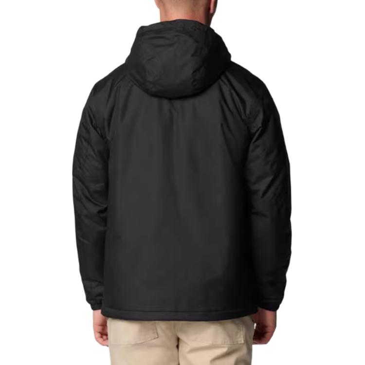 Lookbook Columbia 黑色戶外防水防風登山外套 WE2319-010