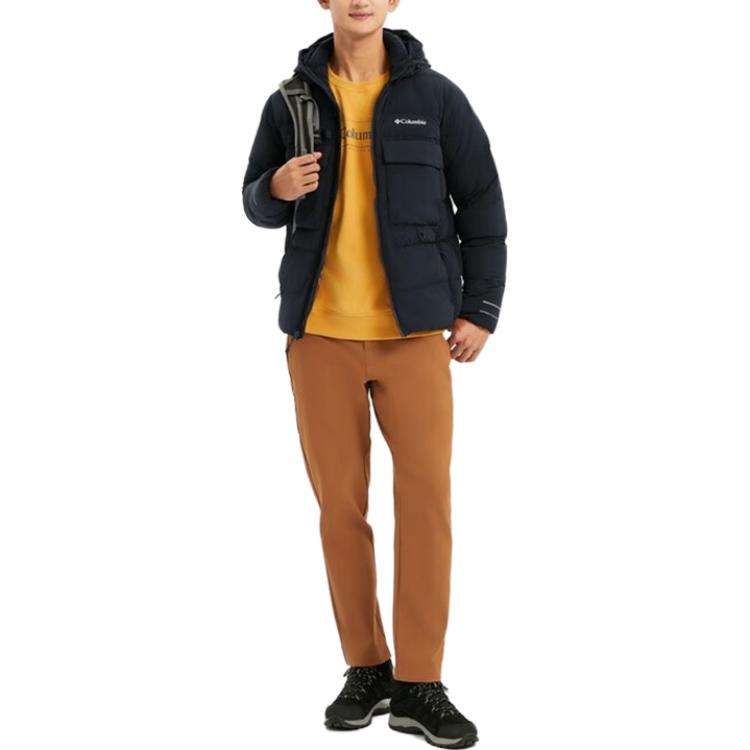 Shop Columbia  Black Water-Resistant Insulated Down Jacket with Logo. WE9639-010