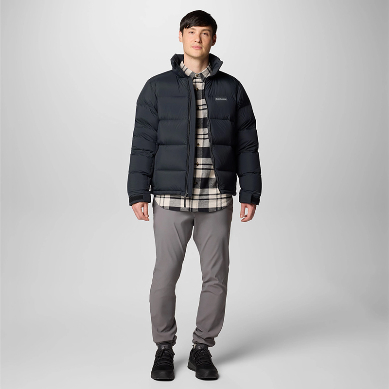 Sizing 哥伦比亚户外休闲防水防寒羽绒服黑色款 WE9590-010