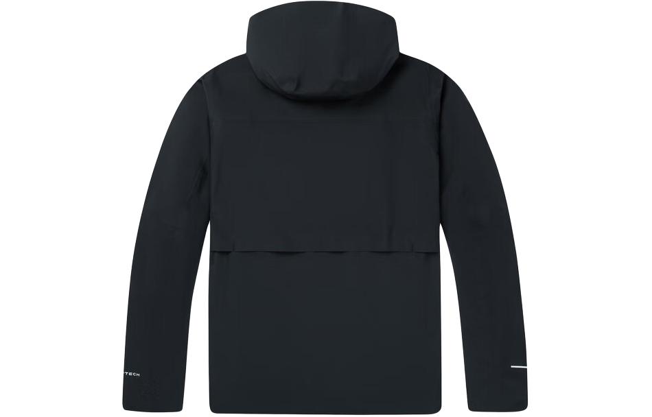 Lookbook コロンビア ブラック 防水 防風 ロゴフード付き ハイキングジャケット WE4517-010