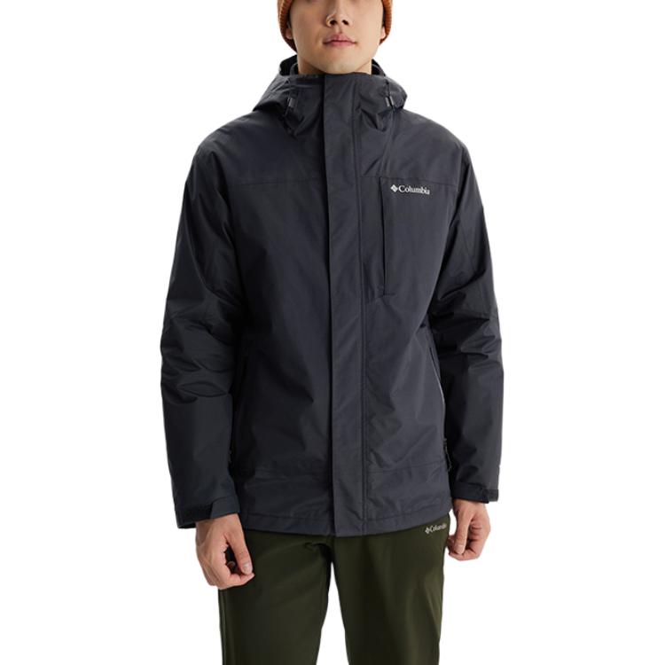 Order Columbia 黑色防水防風保暖連帽外套 XE5220-010