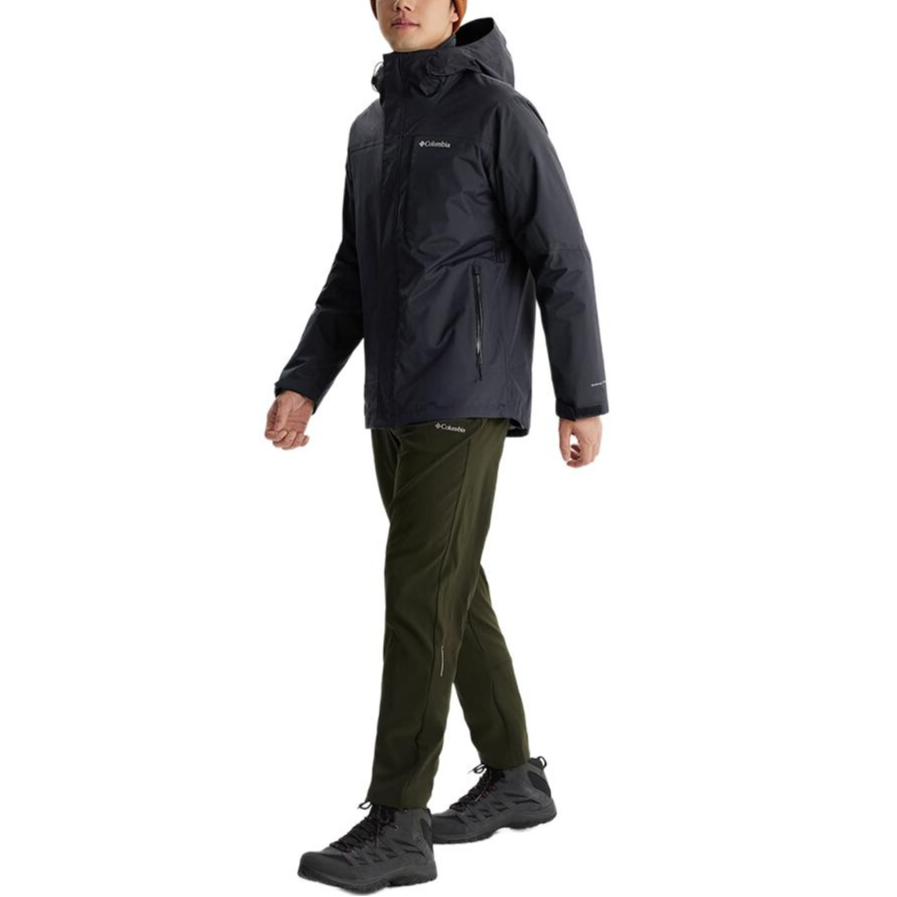 Details for Columbia 黑色防水防風保暖連帽外套 XE5220-010