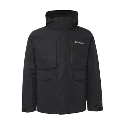 Columbia Black Waterproof Windproof Thermal Reflective Jacket FW24. XE9603-010