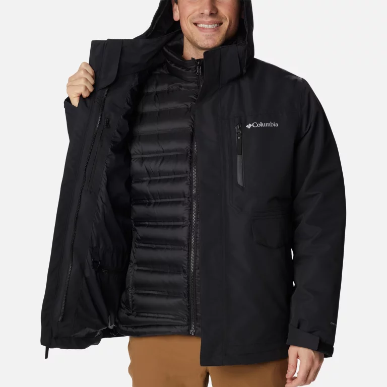 Lookbook コロンビア ブラック 防水 防風 サーマルリフレクティブ ジャケット FW24 XE9603-010