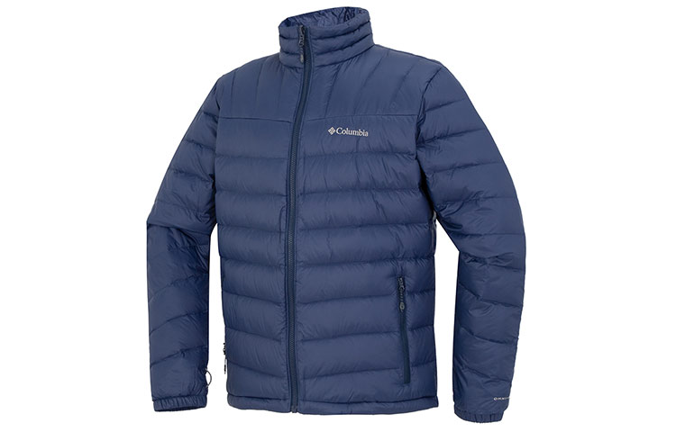 Shop Columbia  Blue 3-in-1 Waterproof Windproof Jacket with Logo Print. XE1504-478