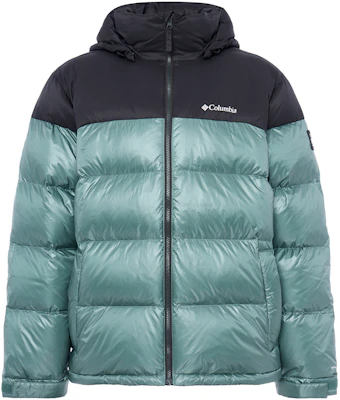 컬럼비아 블루 컬러블록 로고 프린트 후드 집업 재킷 1985471-346 Order 컬럼비아 블루 컬러블록 로고 프린트 후드 집업 재킷 1985471-346