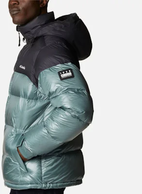 컬럼비아 블루 컬러블록 로고 프린트 후드 집업 재킷 1985471-346 Purchase 컬럼비아 블루 컬러블록 로고 프린트 후드 집업 재킷 1985471-346