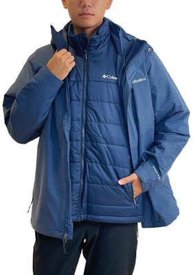 哥倫比亞 藍色防水防風戶外滑雪健行外套 WE3892-478 Buy 哥倫比亞 藍色防水防風戶外滑雪健行外套 WE3892-478