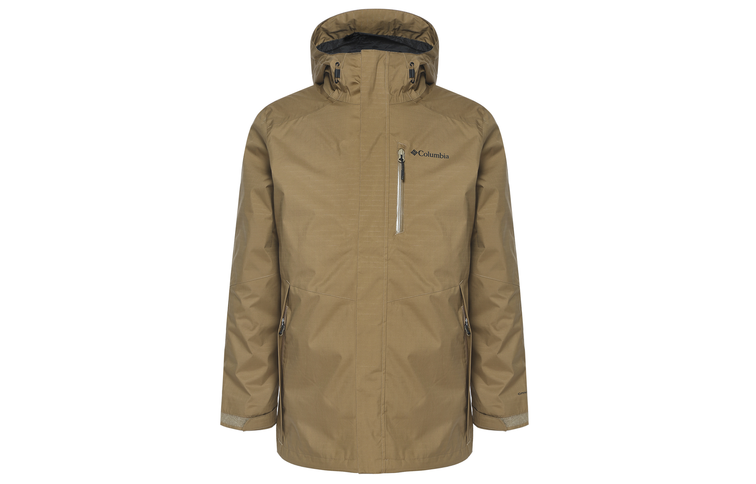 Columbia  Brown 3-in-1 Waterproof UV Protection Insulated Jacket. WE6198-257