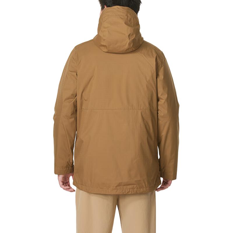 Lookbook Columbia 棕色3合1防水防曬保暖外套. WE6198-257