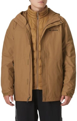 哥倫比亞 防風防水棕色戶外登山外套 秋季2024款 XE5418-257 Order 哥倫比亞 防風防水棕色戶外登山外套 秋季2024款 XE5418-257