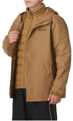 哥倫比亞 防風防水棕色戶外登山外套 秋季2024款 XE5418-257 Shop 哥倫比亞 防風防水棕色戶外登山外套 秋季2024款 XE5418-257