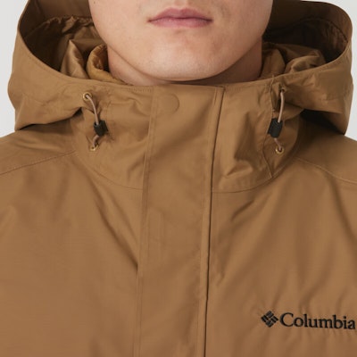 哥倫比亞 防風防水棕色戶外登山外套 秋季2024款 XE5418-257 Cheap 哥倫比亞 防風防水棕色戶外登山外套 秋季2024款 XE5418-257