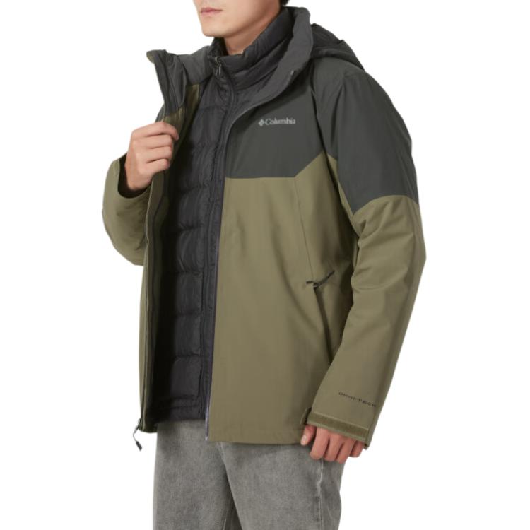 Sizing コロンビア カスケード ピーク 6 防水ダウンフーディージャケット - グリーン. WE6671-397