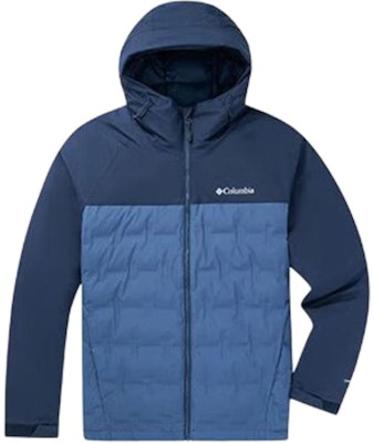 Columbia 城市户外系列标志拉链羽绒夹克外套 - 深蓝色. WE7857-478 Buy Columbia 城市户外系列标志拉链羽绒夹克外套 - 深蓝色. WE7857-478