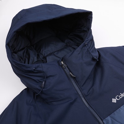 Columbia 城市户外系列标志拉链羽绒夹克外套 - 深蓝色. WE7857-478 Details for Columbia 城市户外系列标志拉链羽绒夹克外套 - 深蓝色. WE7857-478