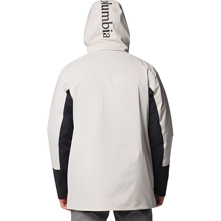 Lookbook Columbia  Detachable Hood Waterproof Hiking Jacket Beige 2089902-278