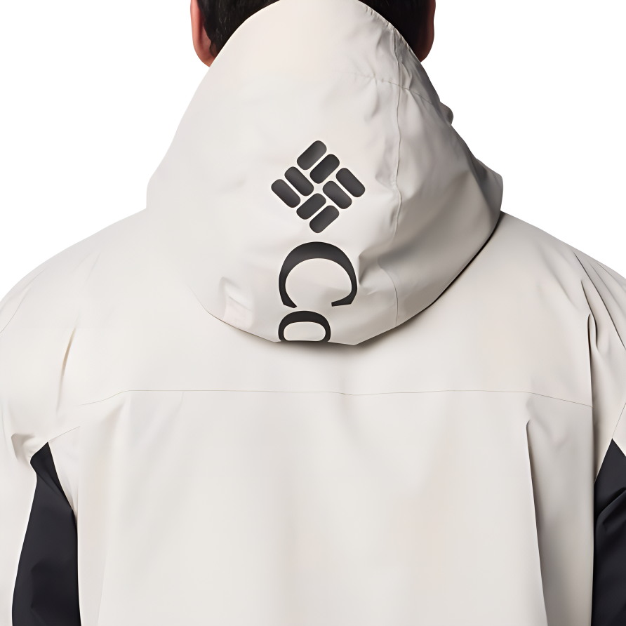 Sizing Columbia  Detachable Hood Waterproof Hiking Jacket Beige 2089902-278