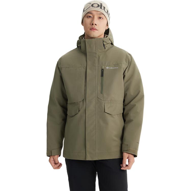 Order 哥倫比亞綠色防水三合一羽絨內襯冬季外套 XE9603-397