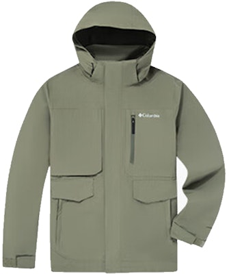 哥倫比亞綠色防水三合一羽絨內襯冬季外套 XE9603-397 Lookbook 哥倫比亞綠色防水三合一羽絨內襯冬季外套 XE9603-397