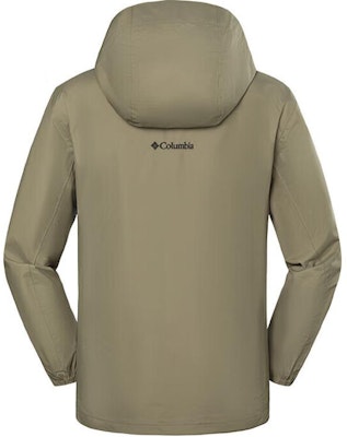 Columbia 綠色防水耐寒登山外套附品牌標誌 XE5418-397 Lookbook Columbia 綠色防水耐寒登山外套附品牌標誌 XE5418-397