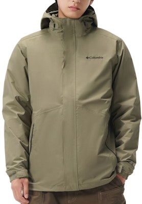Columbia 綠色防水耐寒登山外套附品牌標誌 XE5418-397 Shop Columbia 綠色防水耐寒登山外套附品牌標誌 XE5418-397