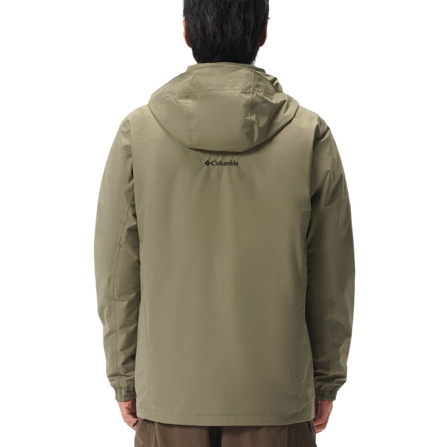 Purchase Columbia 綠色防水耐寒登山外套附品牌標誌 XE5418-397