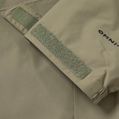 Columbia 綠色防水耐寒登山外套附品牌標誌 XE5418-397 1