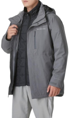 Columbia 灰色防水防風輕量連帽戶外夾克 WE8778-023 Purchase Columbia 灰色防水防風輕量連帽戶外夾克 WE8778-023