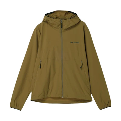 Columbia Light Canyon Olive Hooded Casual Long-Sleeve Jacket. PM0373-239