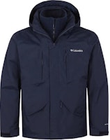 Columbia Navy 3-in-1 Hooded Jacket for Hiking, Travel, and Urban Outdoor. WE1725-464 Columbia Navy 3-in-1 Hooded Jacket for Hiking, Travel, and Urban Outdoor. WE1725-464