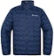 Shop Columbia Navy Blue Thermal 3-in-1 Durable Logo Jacket. WE1157-464