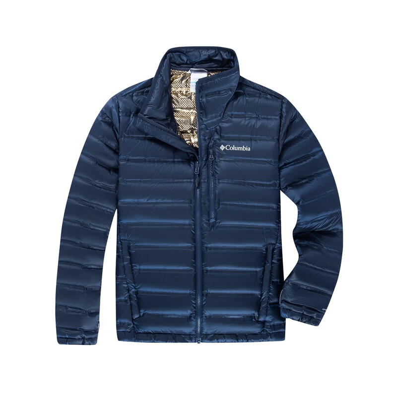 Columbia  Navy Omni-Heat Seamless Stylish Slim Fit Insulated Jacket. WE9048-464