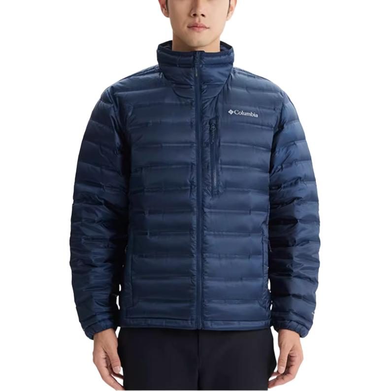 Shop Chaqueta Columbia Azul Omni-Heat Seamless Ajuste Slim Aislada y Elegante. WE9048-464