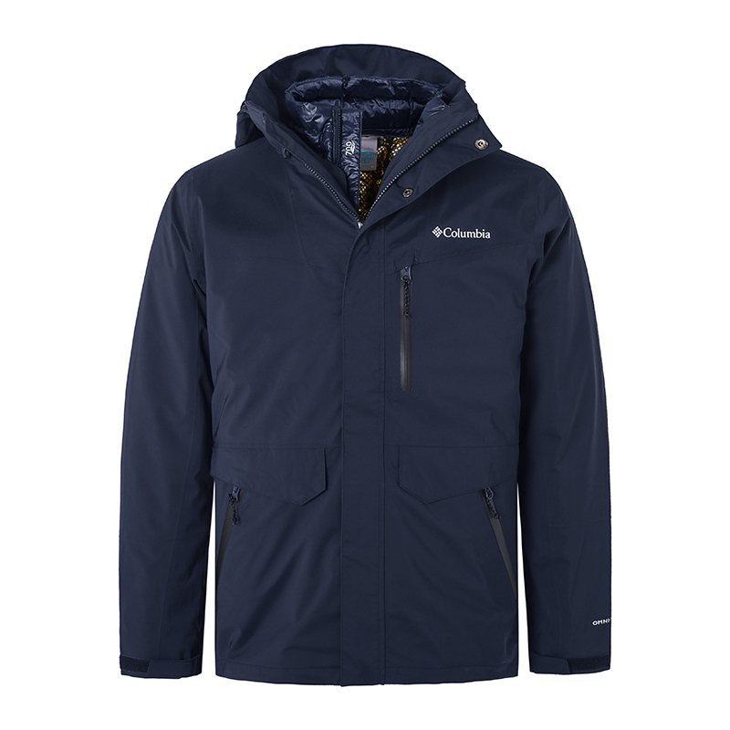 Columbia  Navy Outdoor Jacket - Waterproof, Windproof, Warm & Durable. WE9643-464