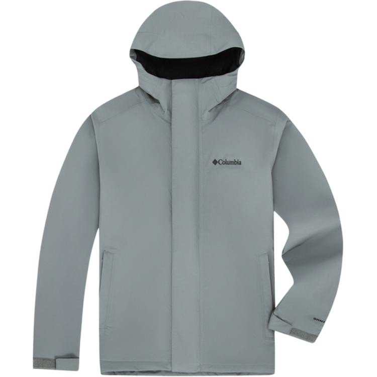Columbia  Omni-Heat 3-in-1 Waterproof Jacket with Duck Down Liner - Gray. XE5798-342
