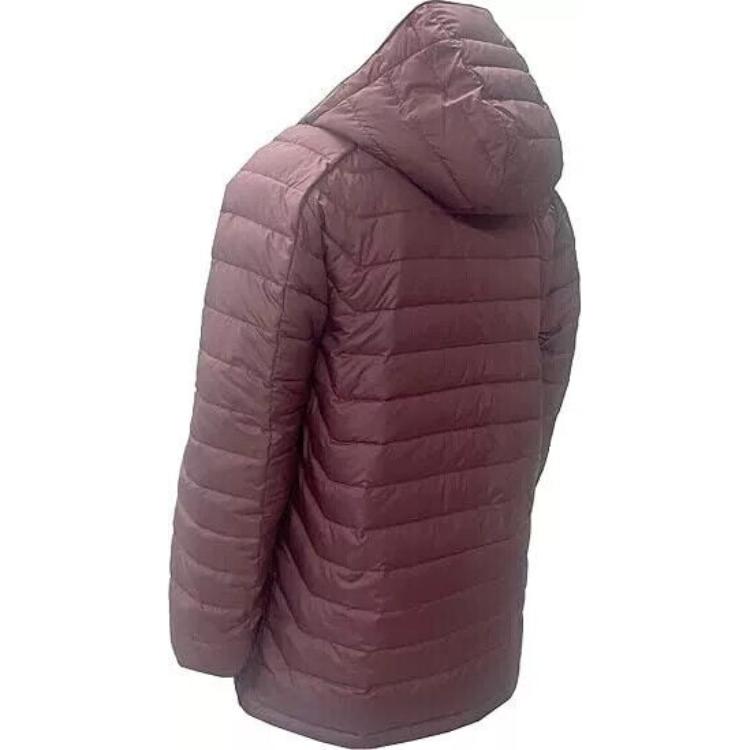 Lookbook コロンビア ソリッドカラー ルーズフィット フーディージャケット ディープレッド XM0477-640