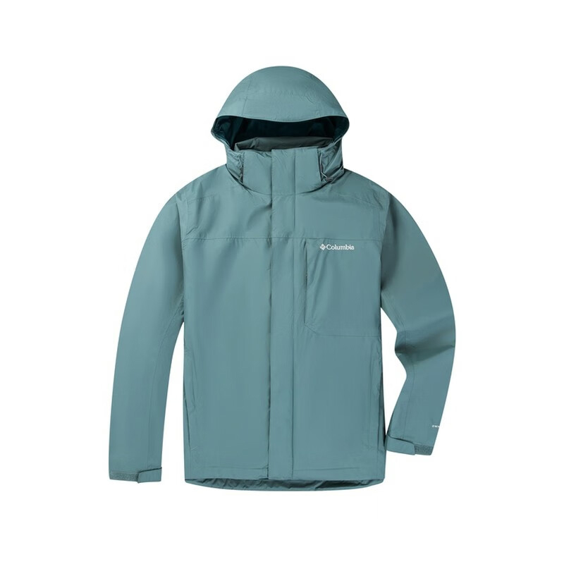 Lookbook 哥伦比亚防水三合一连帽夹克徒步户外探险服装 WE1322-346