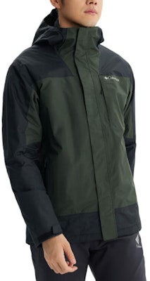 哥倫比亞防水防風透氣連帽戶外外套 - 深綠色 XE5220-366 Lookbook 哥倫比亞防水防風透氣連帽戶外外套 - 深綠色 XE5220-366