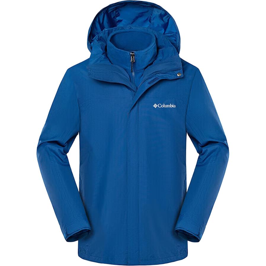 Order 哥伦比亚防水防风蓝色抓绒夹克 XE5405-433