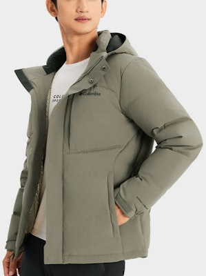 Columbia 防風防水連帽外套 軍綠色 XE4306-397 Details for Columbia 防風防水連帽外套 軍綠色 XE4306-397
