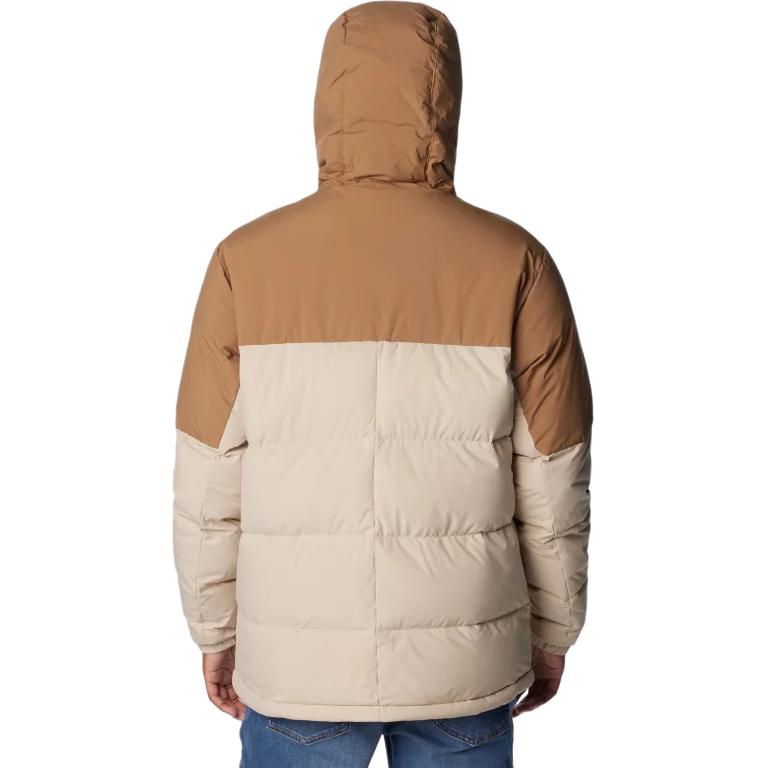 Lookbook Columbia Aldercrest™  Waterproof Down Hooded Jacket Ancient Fossil/Delta Colorblock 2008471-271