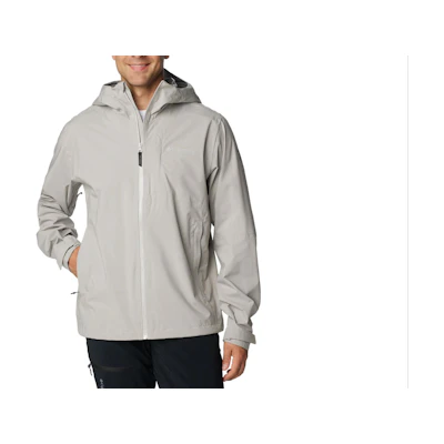 Columbia Ample Dry™ Waterproof Hooded Jacket Obsidian Gray WE3507-027