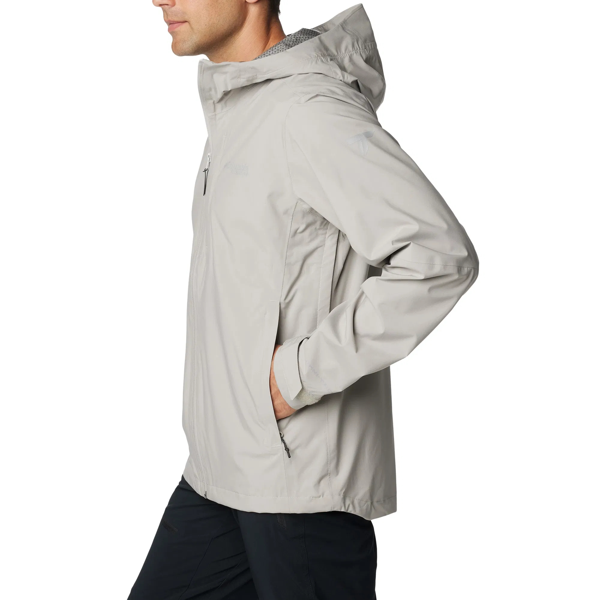 Purchase Columbia Ample Dry™ 防水連帽外套 黑曜灰 WE3507-027