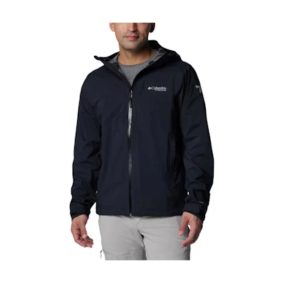 Columbia Ampli-Dry™ II Waterproof Full-Zip Hooded Jacket Black 2071061-010